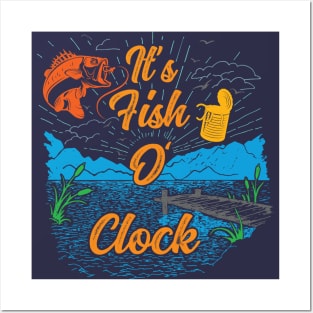 Fish-O-Clock Posters and Art